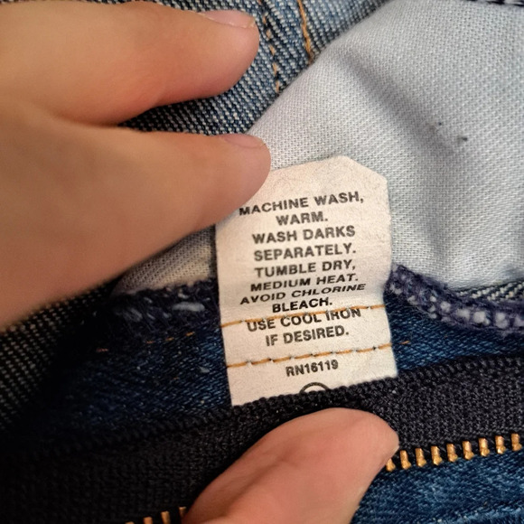 Body Lingo Vintage Womens Dark Wash Jeans Size 6 - Picture 7 of 9